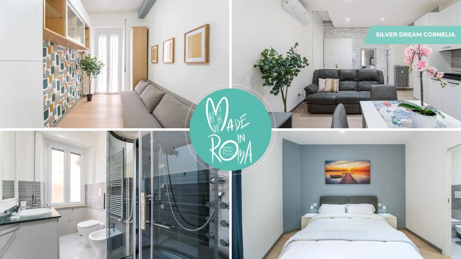 Silver Dream Cornelia, Elegant Apt With Car Park Rome